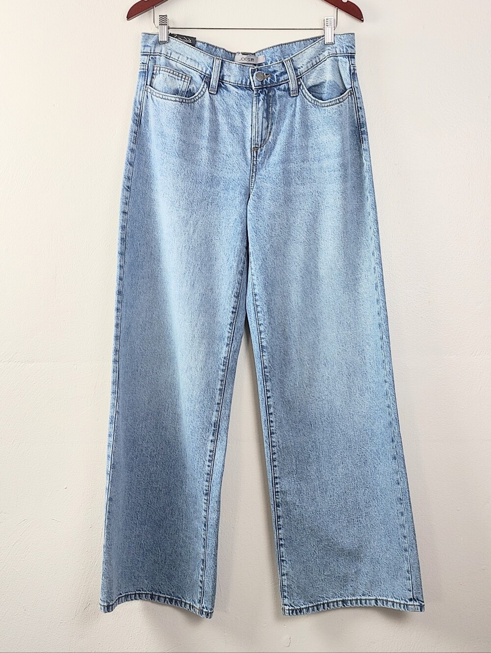 NEW! Joe's Jeans Low Rise Wide Leg Jeans Size 30 Relaxed Fit Hanoi Denim Pants - Picture 4 of 12